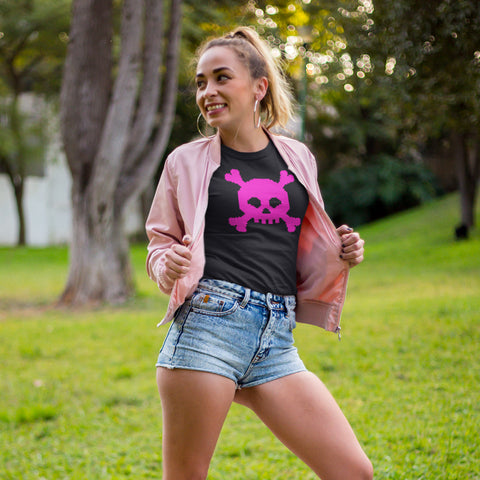 8Bit Retro Dead Skullz Tee for Women
