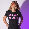 8Bit Retro Game Over Tee for Women