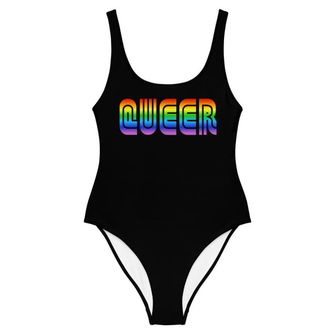 Queer One Piece Swimsuit