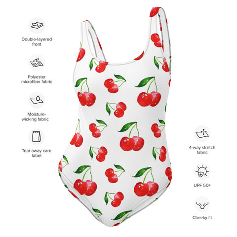 Illuminate Cherry One Piece Swimsuit
