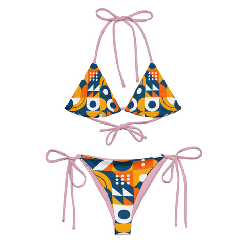 Modern Abstract Two-Piece