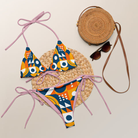 Modern Abstract Two-Piece