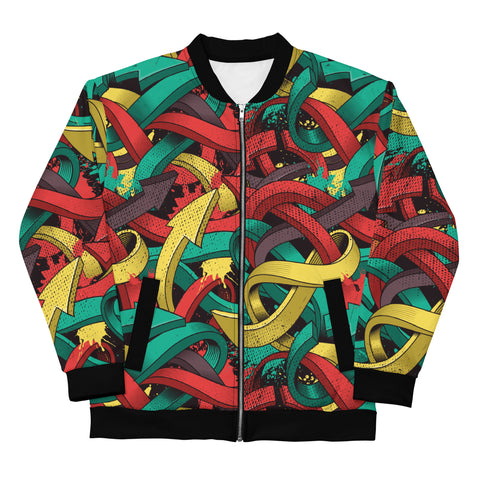 Vector Arrow Bomber Jacket