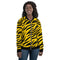 Bold Tiger Stripes Bomber Jacket