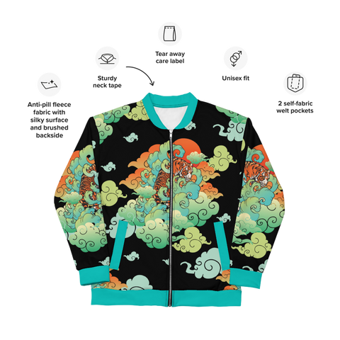 Heavenly Tiger Bomber Jacket