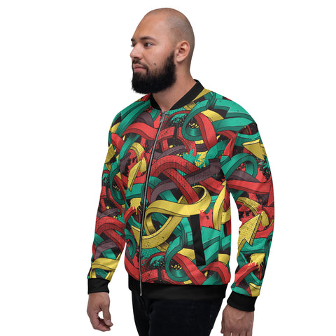Vector Arrow Bomber Jacket