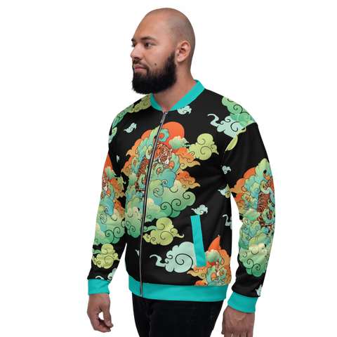 Heavenly Tiger Bomber Jacket
