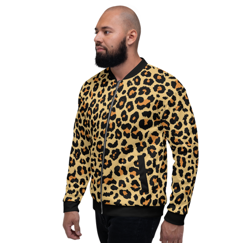 Leopard Skin Bomber Jacket