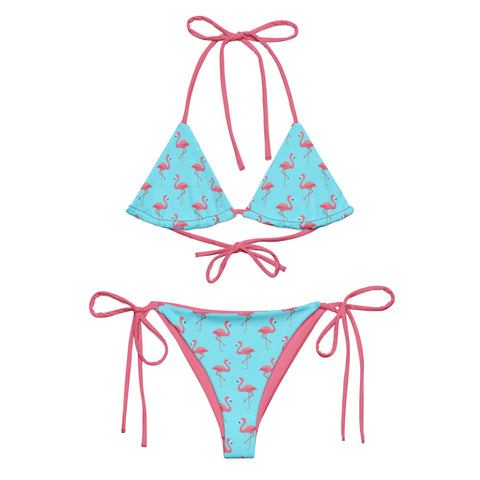 Pink Flamingo Bikini