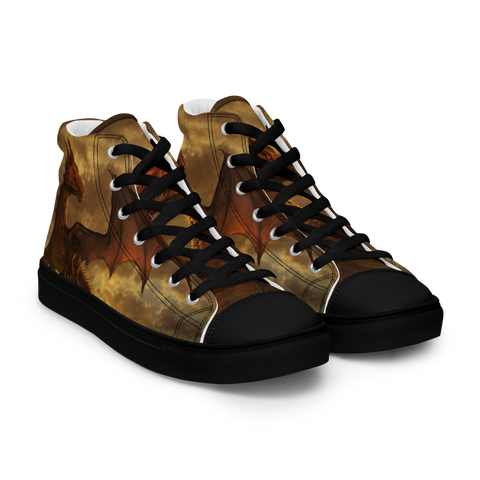 Red Dragon High Top Shoes