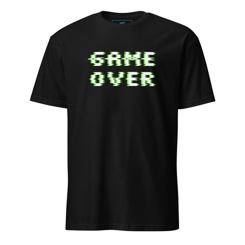 8Bit Retro Game Over Tee for Men